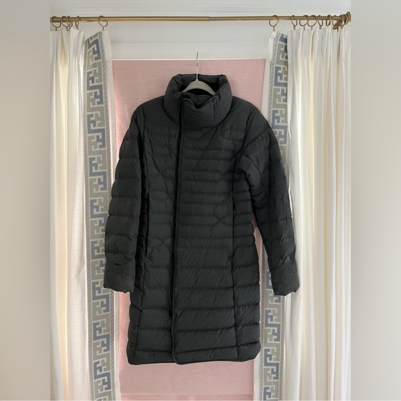 The North Face 550 Down Filled Far Northern Parka Gray Small Women’s - Picture 4 of 7